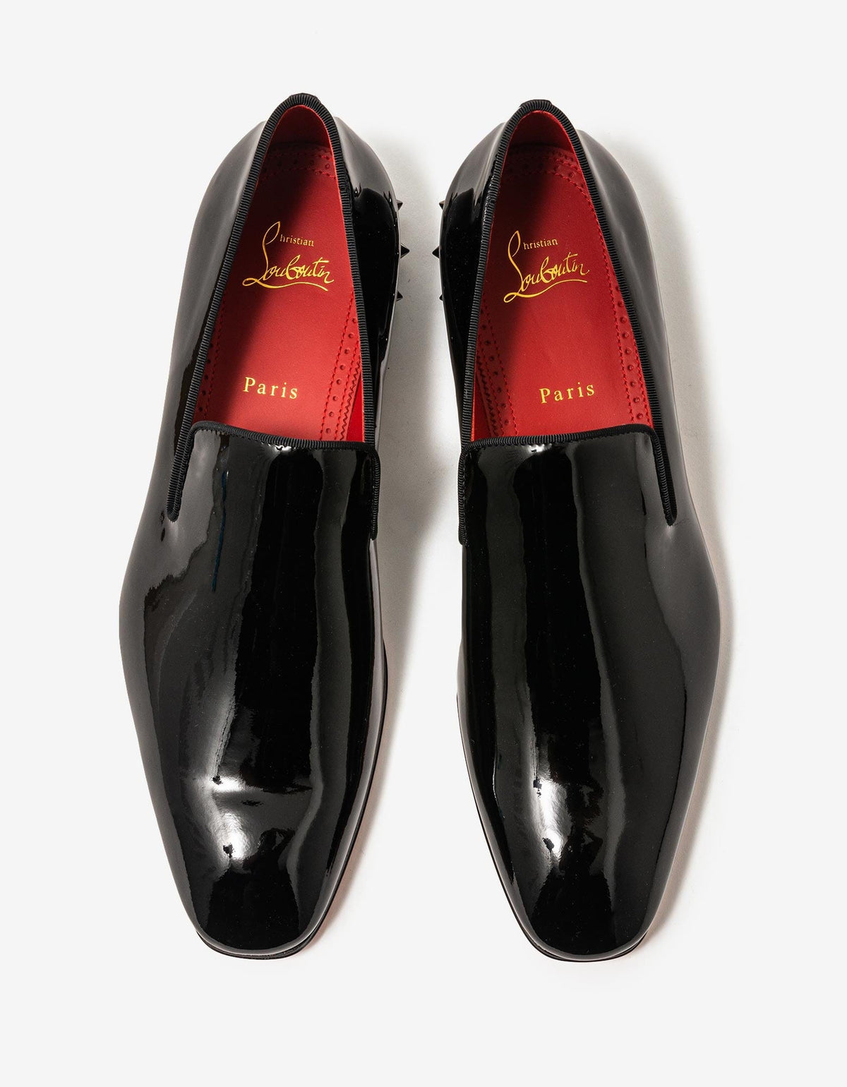 Christian Louboutin Marquees Black Patent Shoes – Zoo Fashions