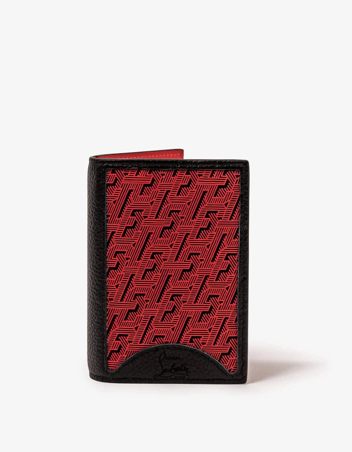 Christian Louboutin Sifnos CL Logo Black Card Wallet – Zoo Christian Louboutin Sifnos CL Logo Black Card Wallet – Zoo