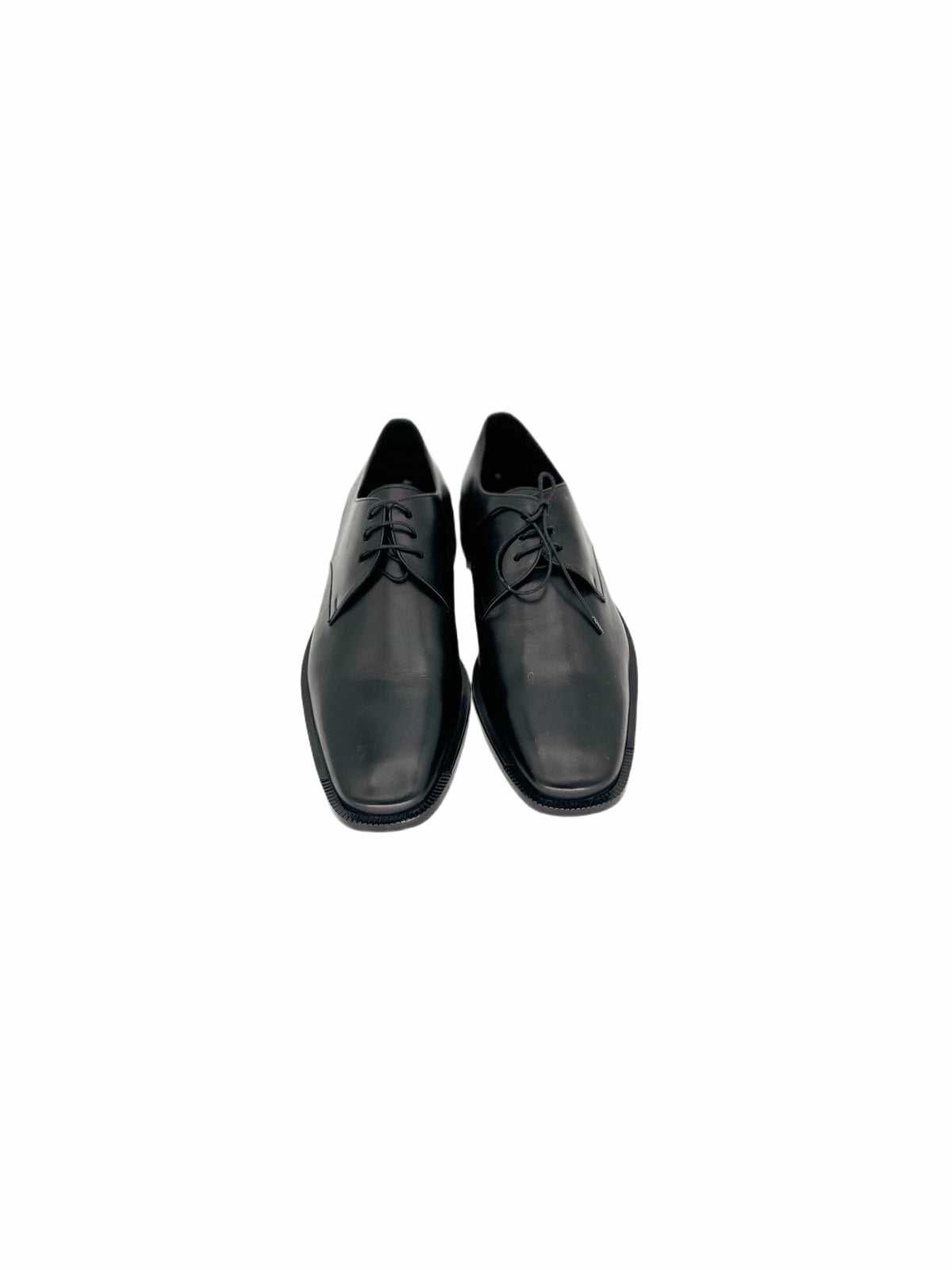 Dior Homme Black Derby Lace Shoes With 'Scar' Details On Heel