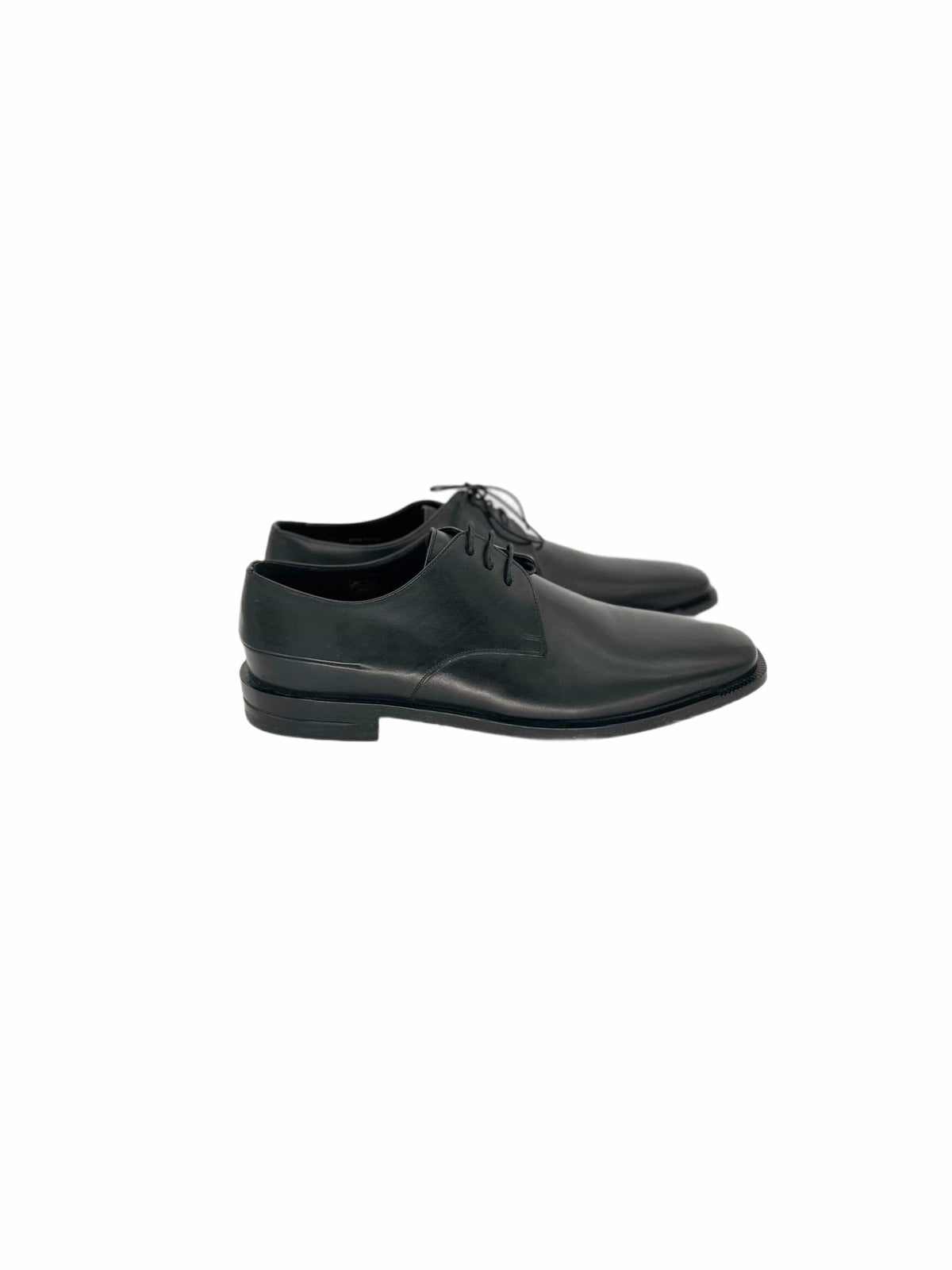 Dior Homme Black Derby Lace Shoes With 'Scar' Details On Heel