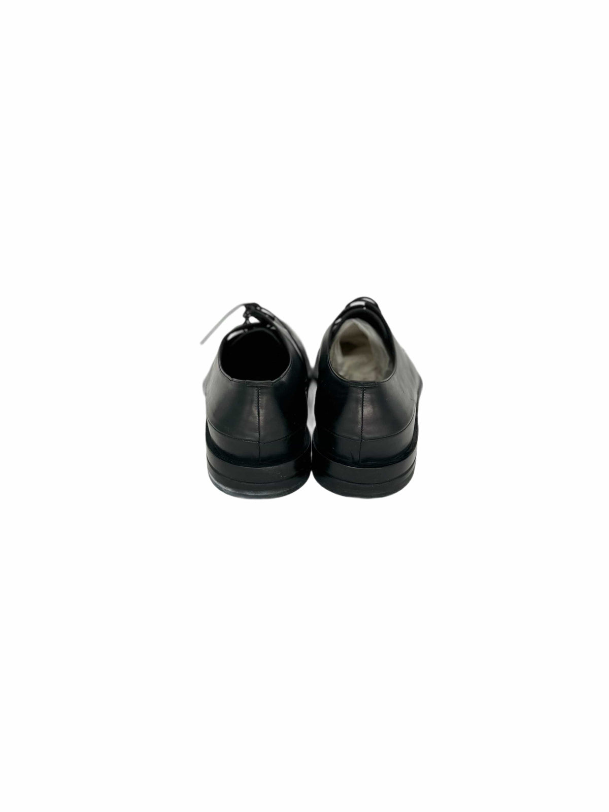 Dior Homme Black Derby Lace Shoes With 'Scar' Details On Heel
