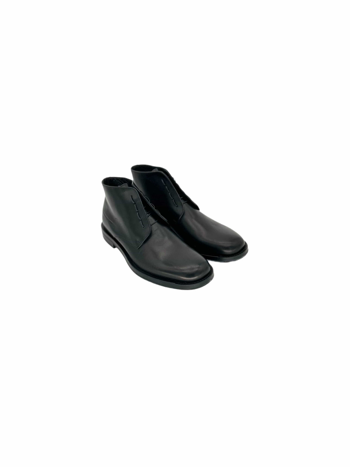 Dior Homme Black Derby Lace Up Boot With 'Scar' Details