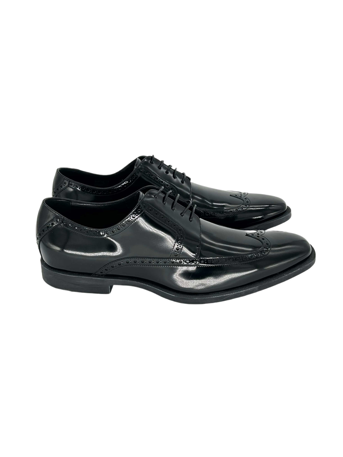 Dior Homme Black Patent Leather 'Derby' Brogues