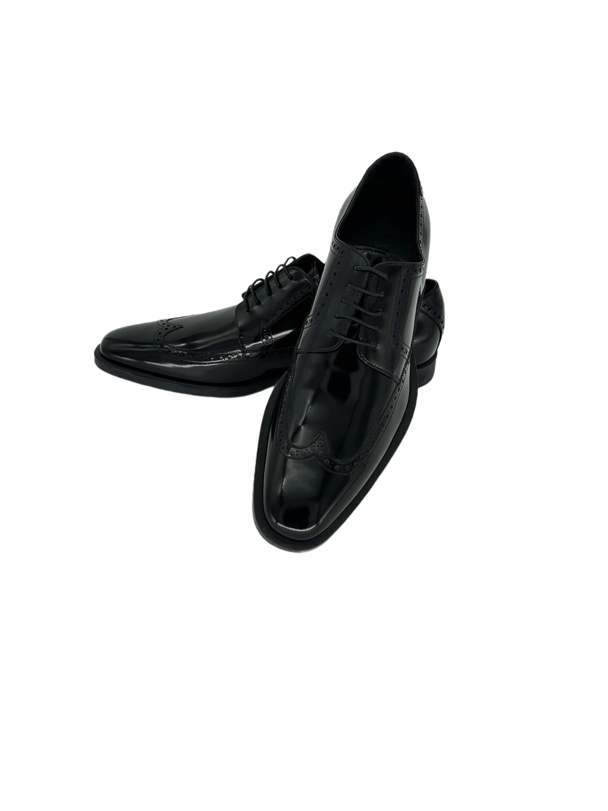 Dior Homme Black Patent Leather 'Derby' Brogues