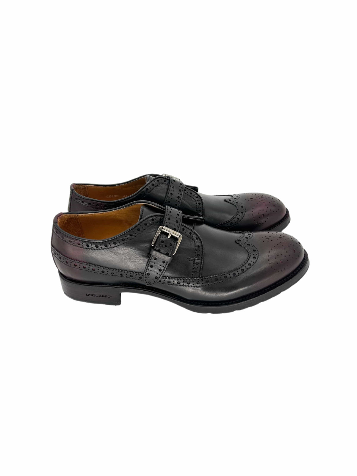 Dsquared2 Monk Strap Brogue Shoes