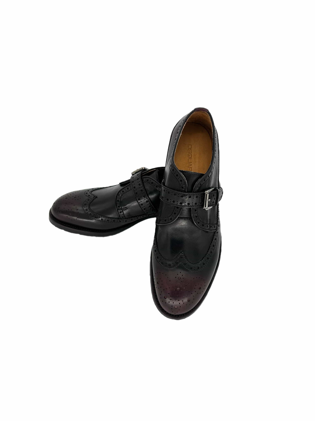 Dsquared2 Monk Strap Brogue Shoes
