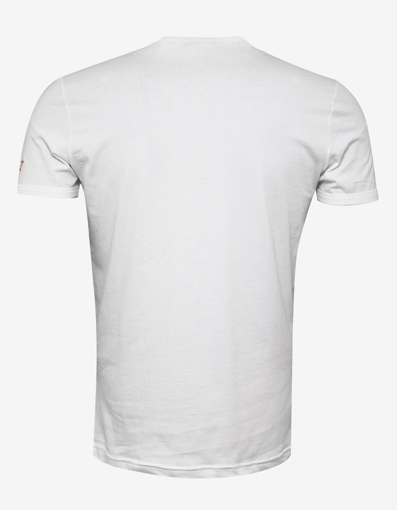 Dsquared2 White DSQ2 Sleeve Print T-Shirt
