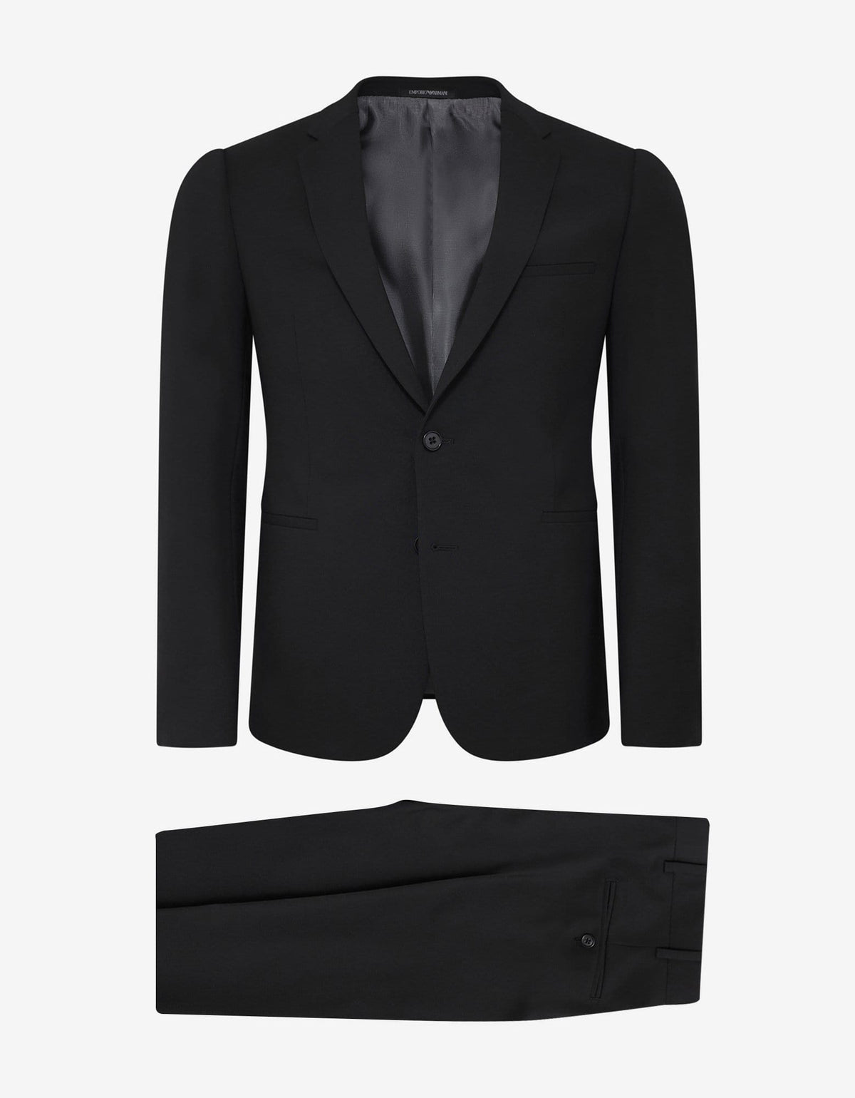 Emporio Armani Black Two-Piece Formal Suit – Zoo Fashions