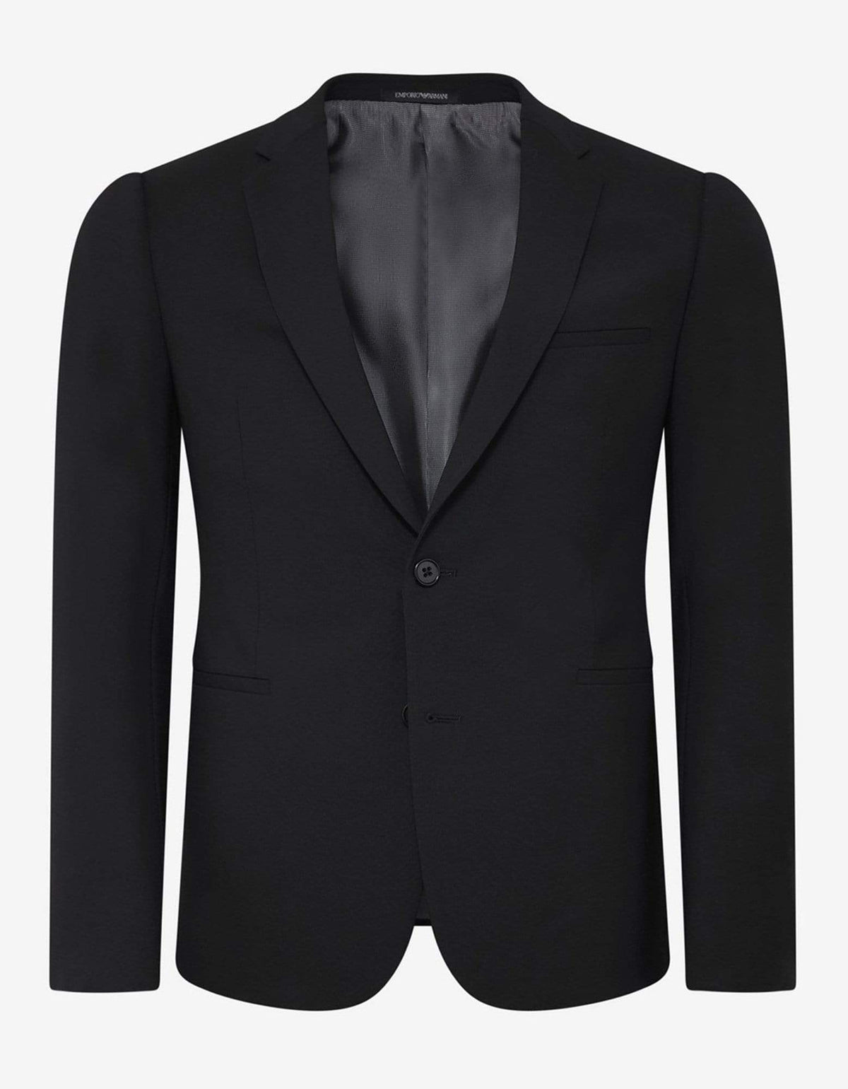Emporio Armani Black Two-Piece Formal Suit