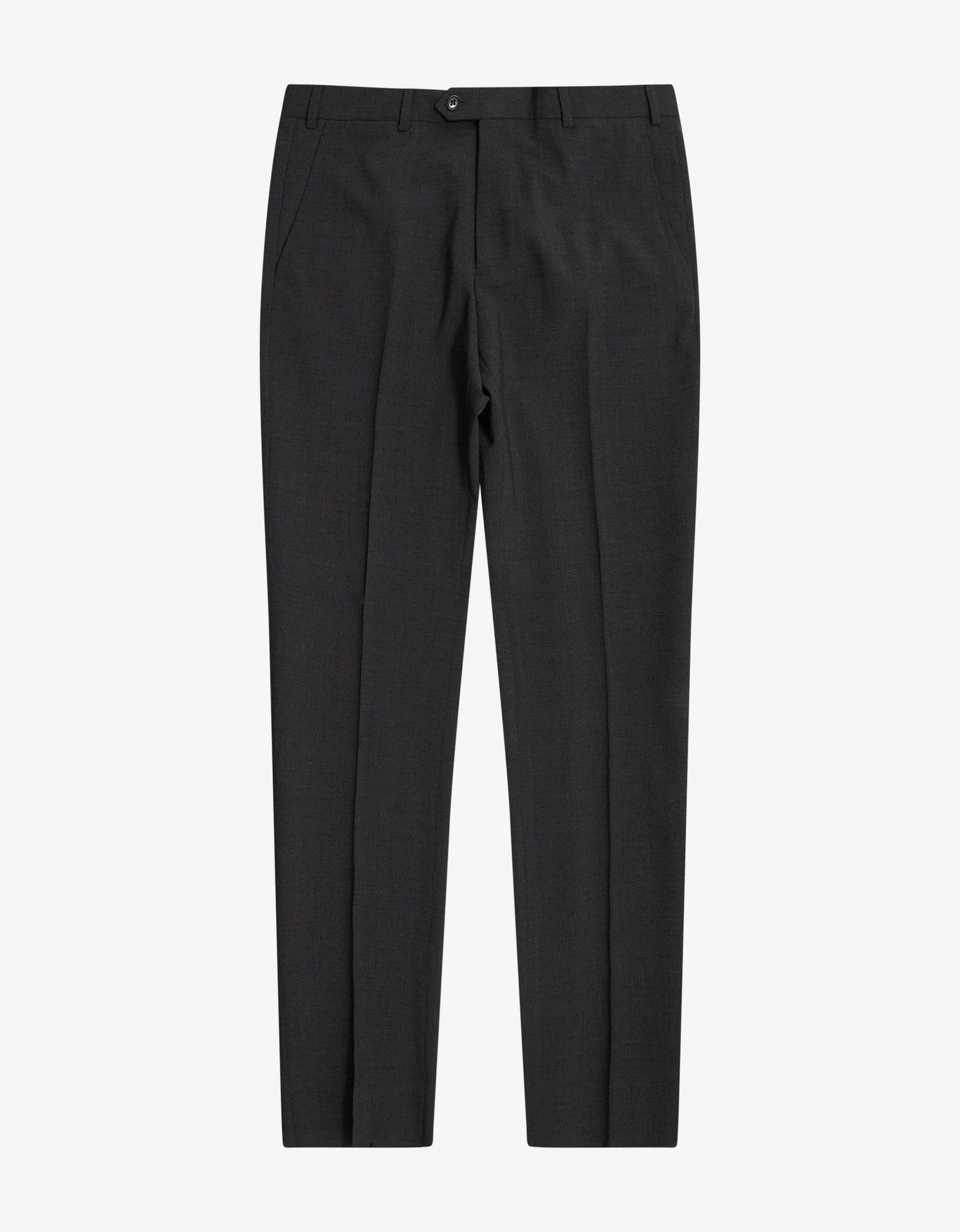 Emporio Armani Grey Wool-Blend Two-Button Suit – mens designer