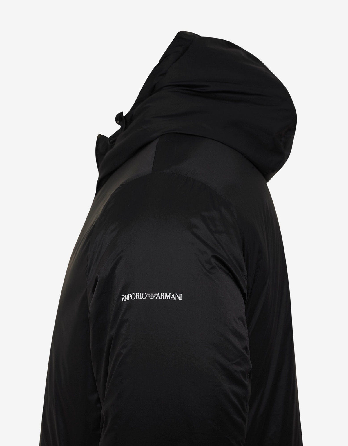 Emporio Armani Khaki Eagle Logo Reversible Jacket