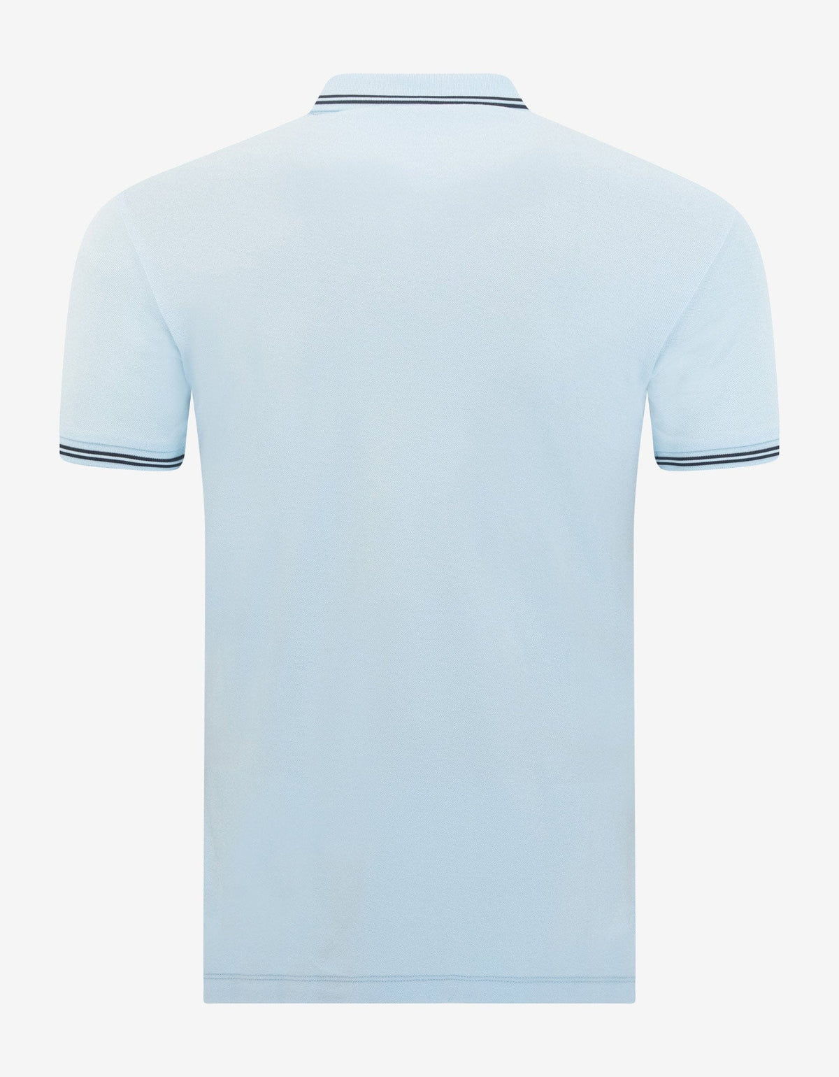 Emporio Armani Light Blue Eagle Logo Polo T-Shirt