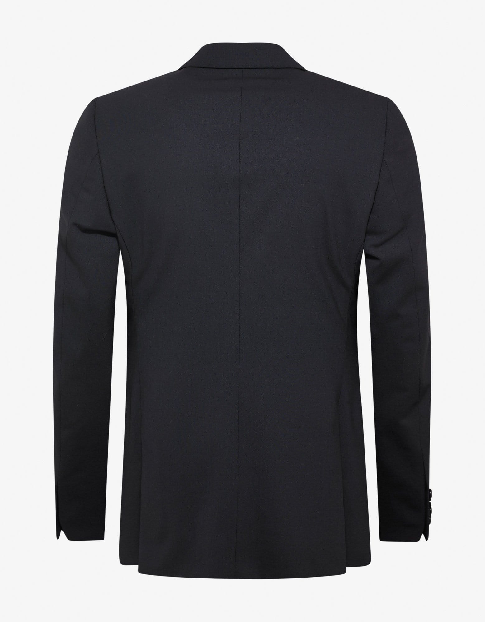Emporio Armani Navy Blue Wool-Blend Two-Button Suit – Zoo