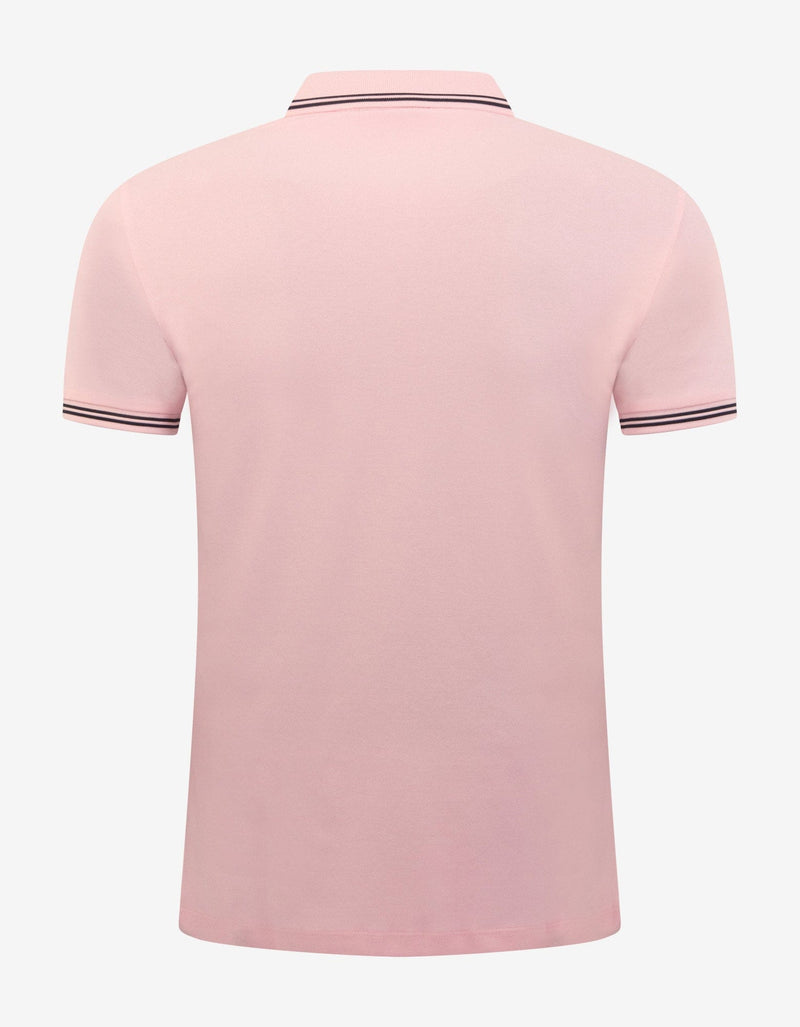 Emporio Armani Pink Eagle Logo Polo T-Shirt