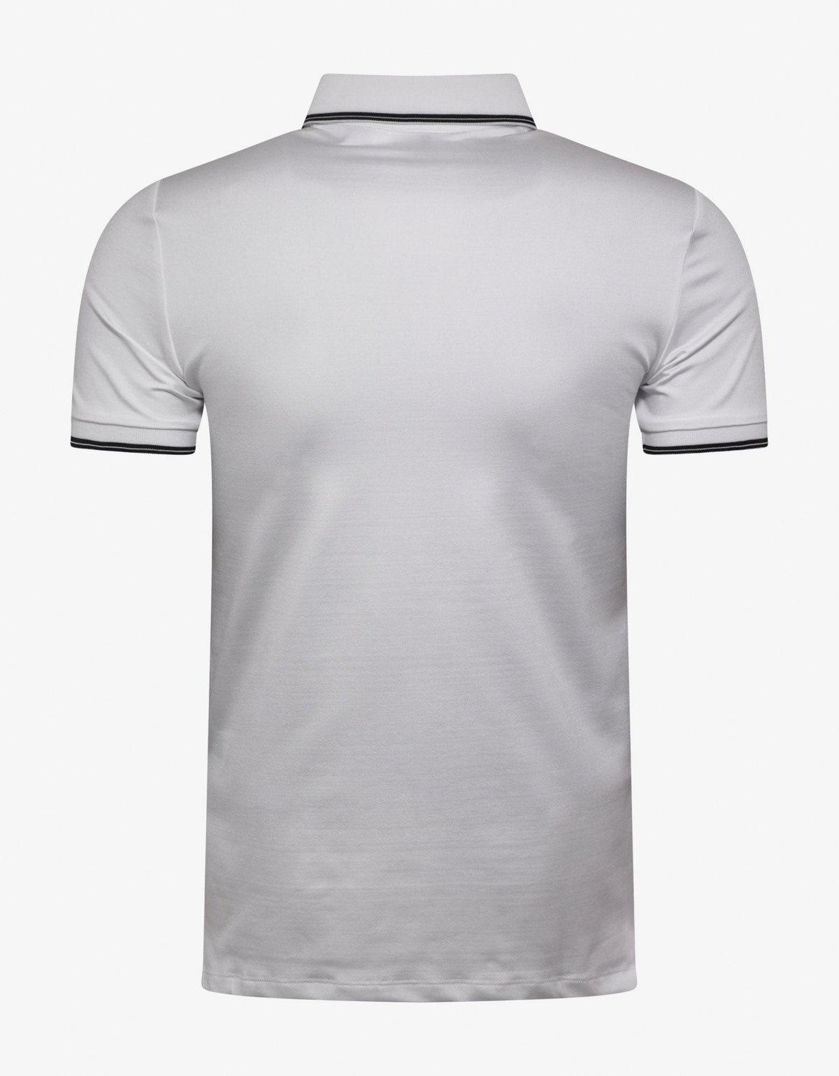 Emporio Armani White Eagle Patch Polo T-Shirt
