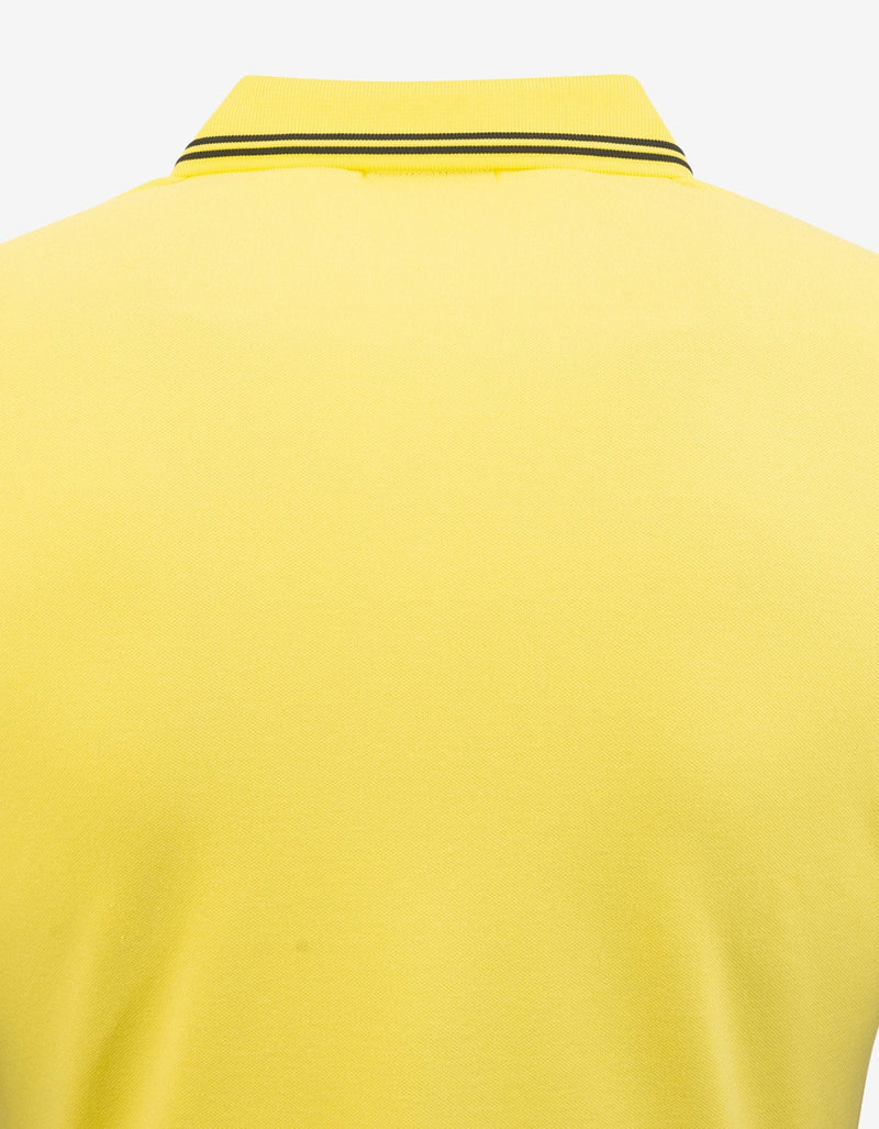 Emporio Armani Yellow Eagle Logo Polo T-Shirt