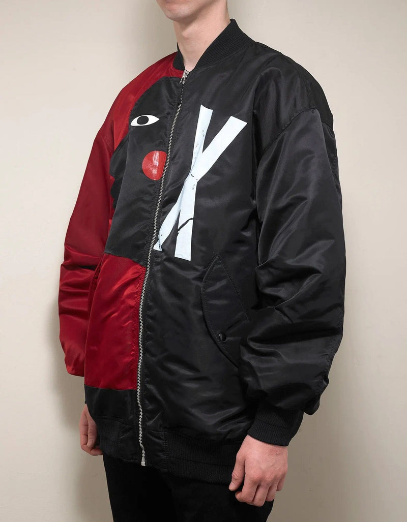 Faith Connexion Swizz Beatz Contrasting Face Bomber Jacket Faith Connexion Swizz Beatz Contrasting Face Bomber Jacket