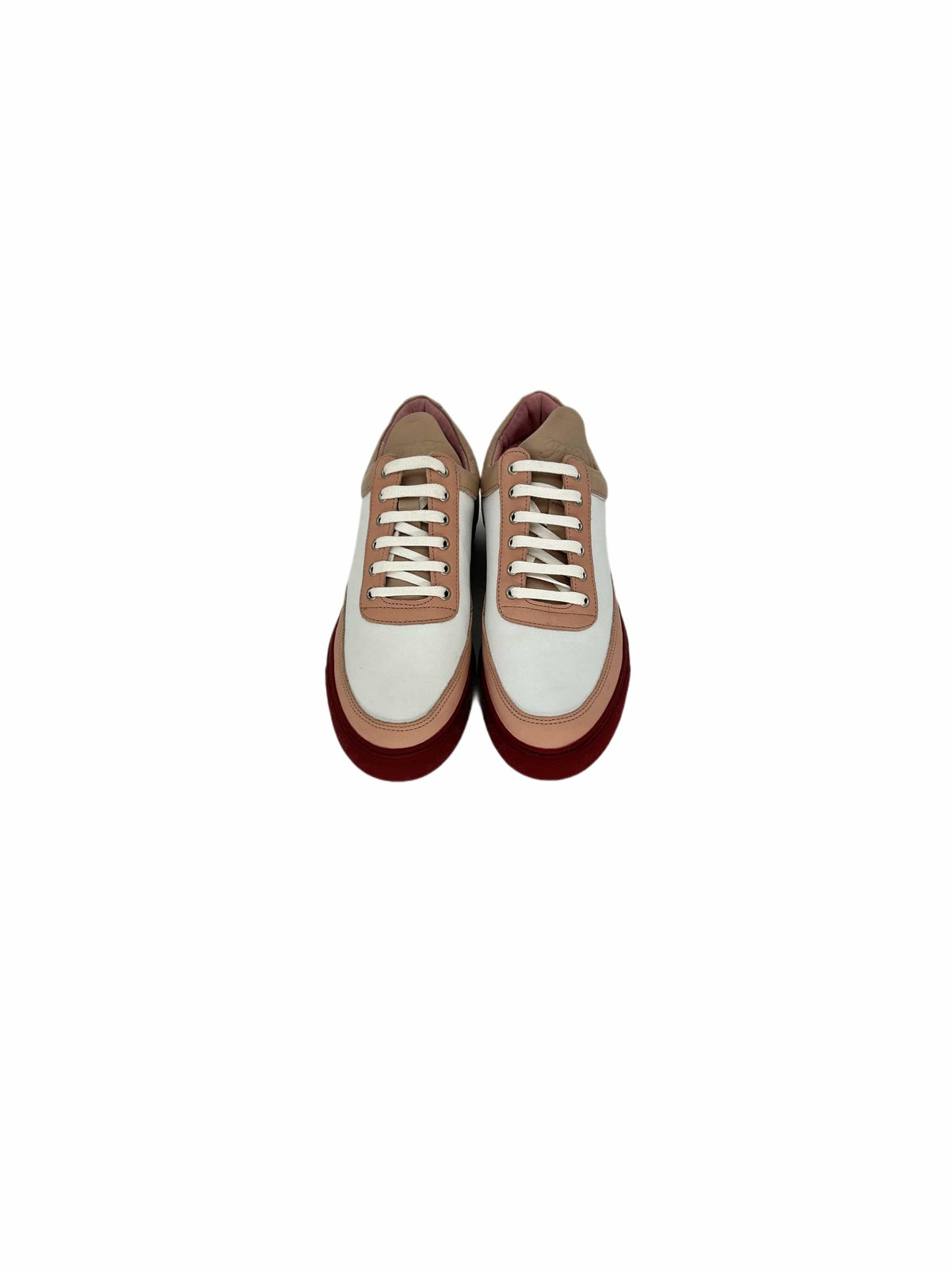 Filling Pieces Low Top Nude Bladeux White Trainers