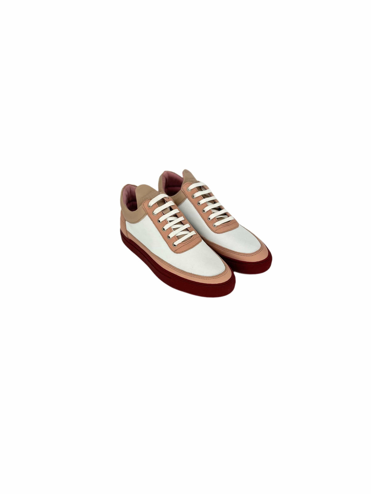 Filling Pieces Low Top Nude Bladeux White Trainers
