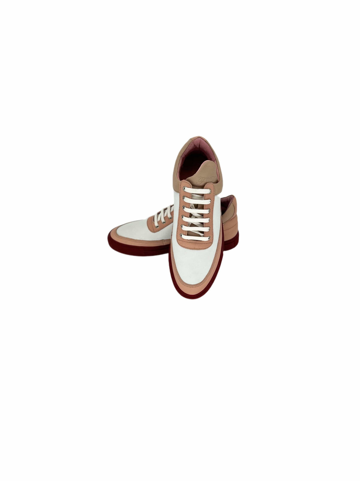 Filling Pieces Low Top Nude Bladeux White Trainers