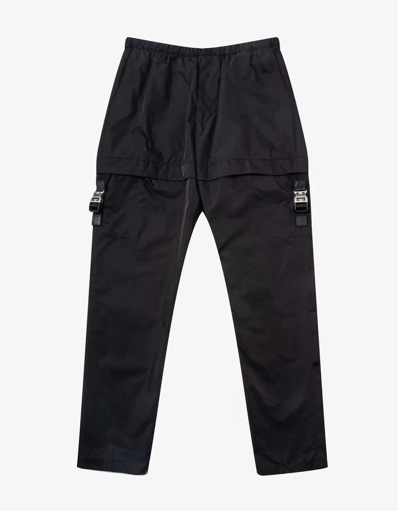 Givenchy Black 4G Buckle Cargo Trousers – Zoo Fashions Givenchy Black 4G Buckle Cargo Trousers – Zoo Fashions