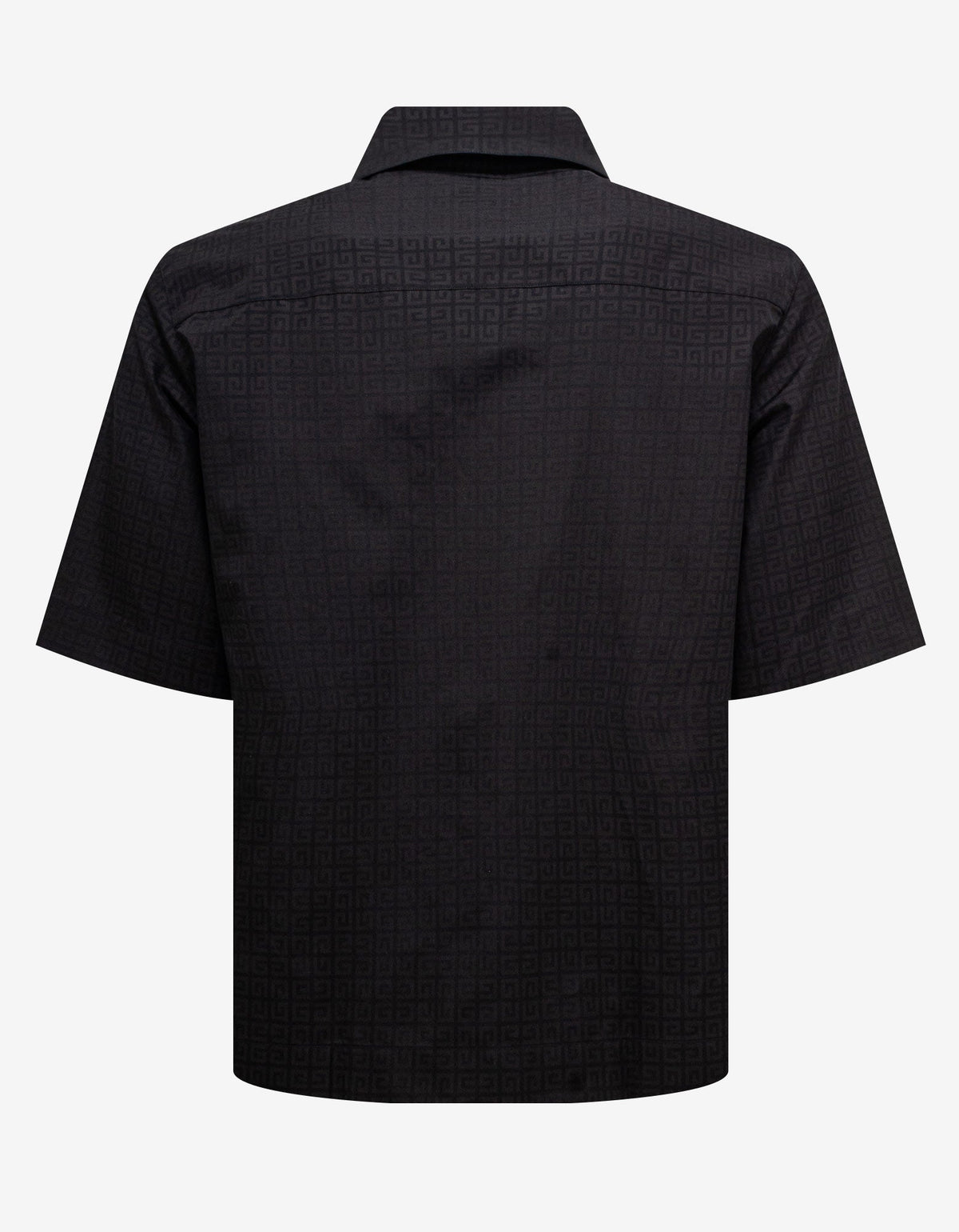 Givenchy Black 4G Jacquard Zipped Shirt