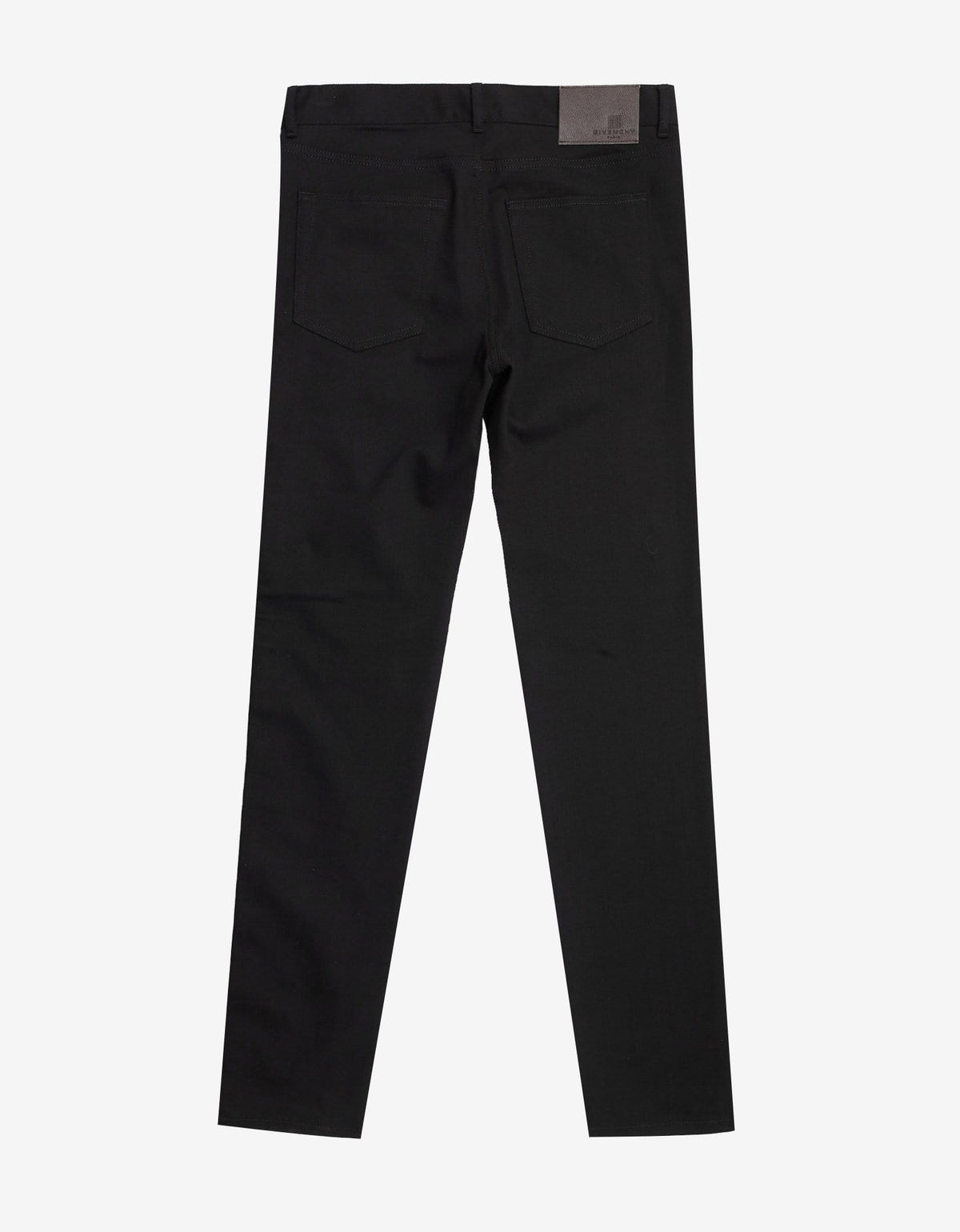 Givenchy Black 4G Logo Band Slim Jeans