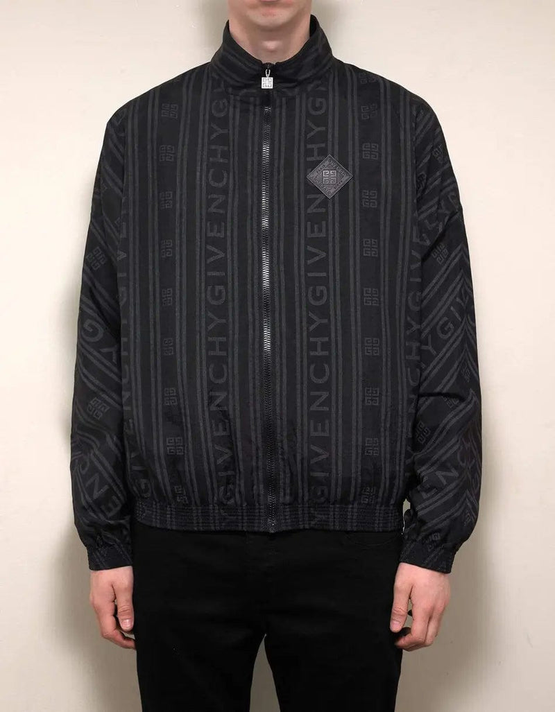 Givenchy Black 4G Logo Track Jacket