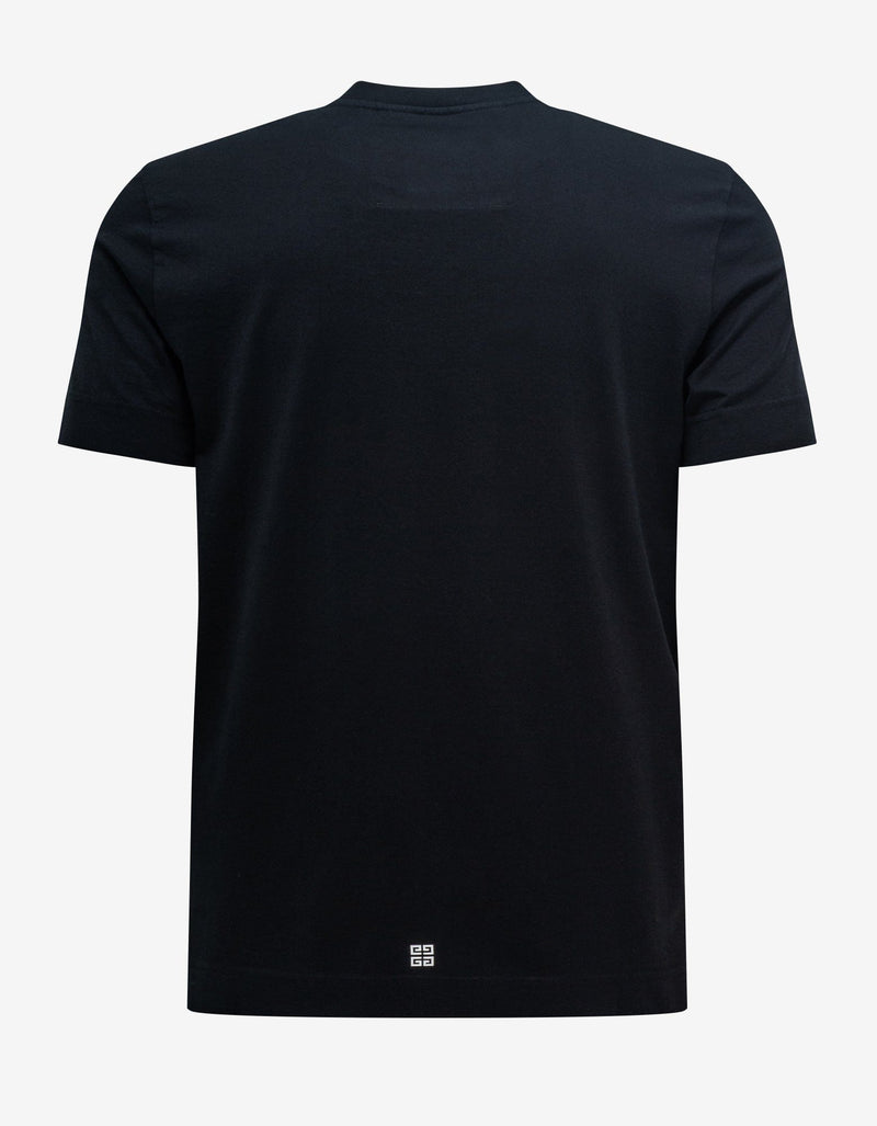 Givenchy Black 4G Star T-Shirt