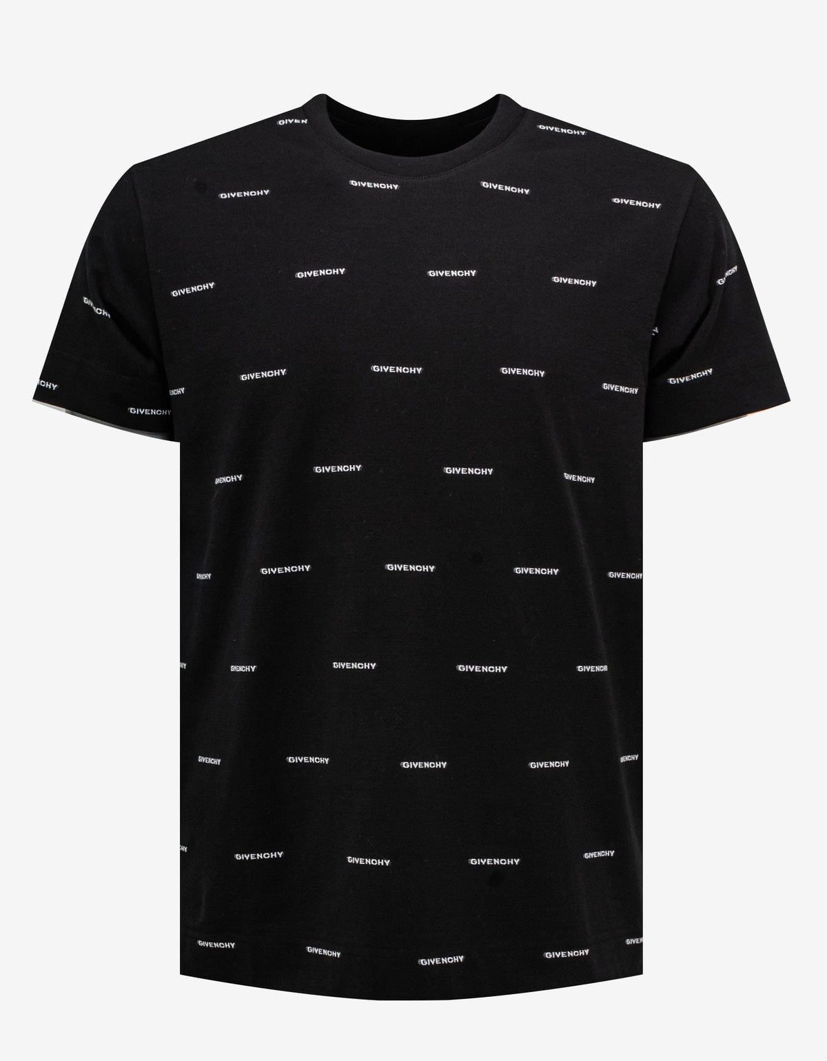 Givenchy Black All-Over Logo T-Shirt
