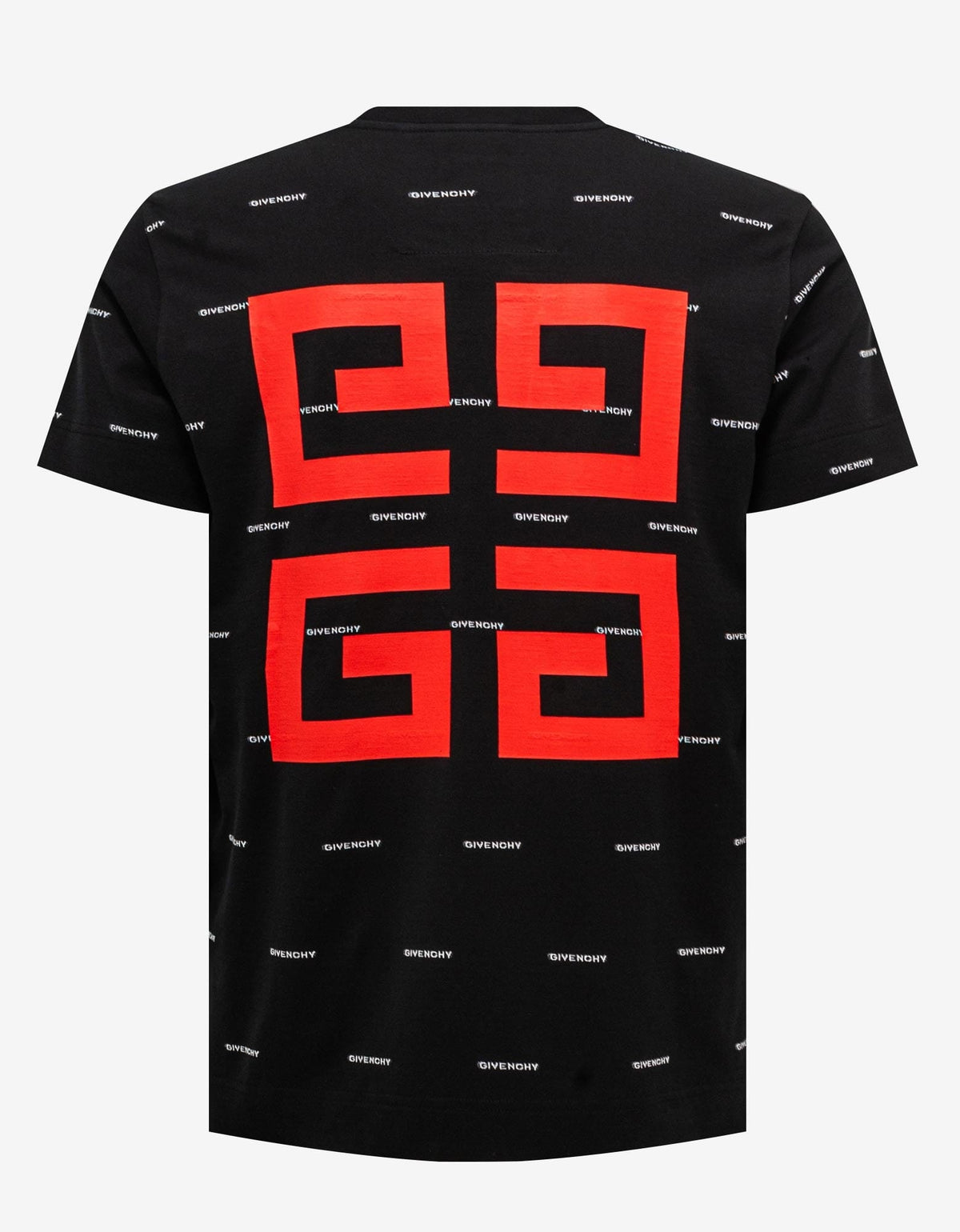 Givenchy Black All-Over Logo T-Shirt