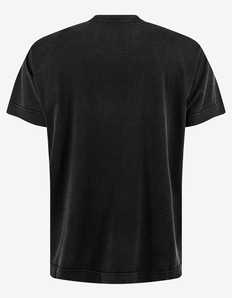 Givenchy Black Barbed Wire Print Oversized T-Shirt