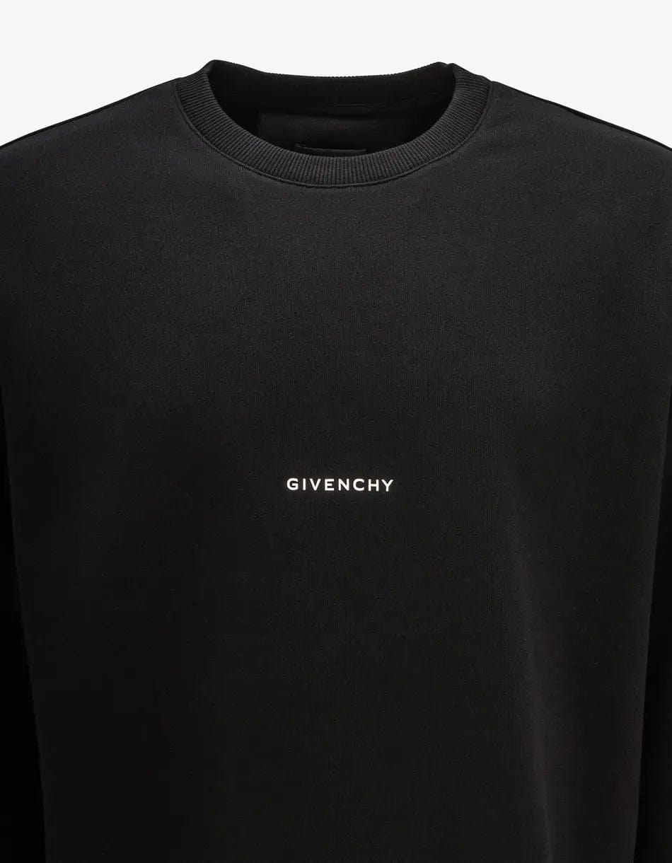 Givenchy Black Cross Logo Sweatshirt