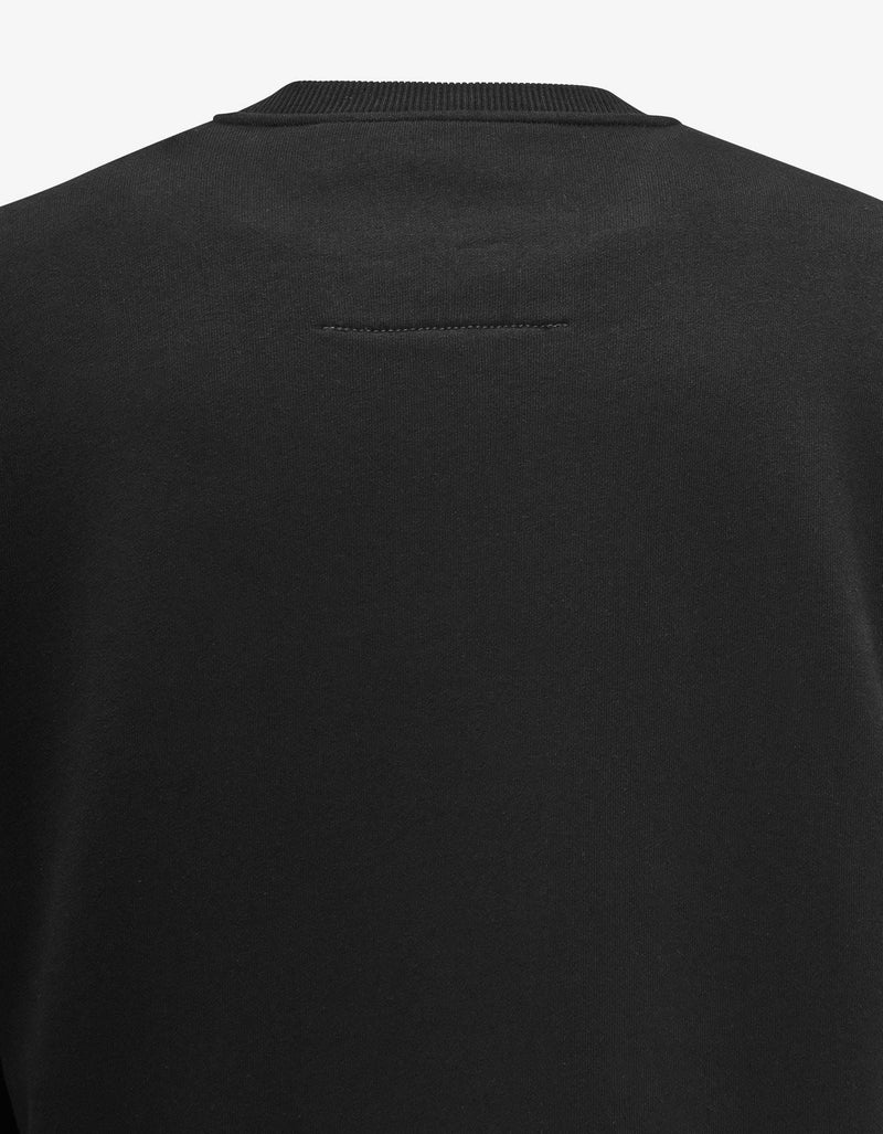 Givenchy Black Embroidered College Logo Sweatshirt