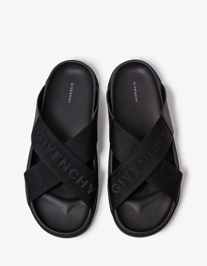 Givenchy Black G Plage Sandals Zoo Fashions