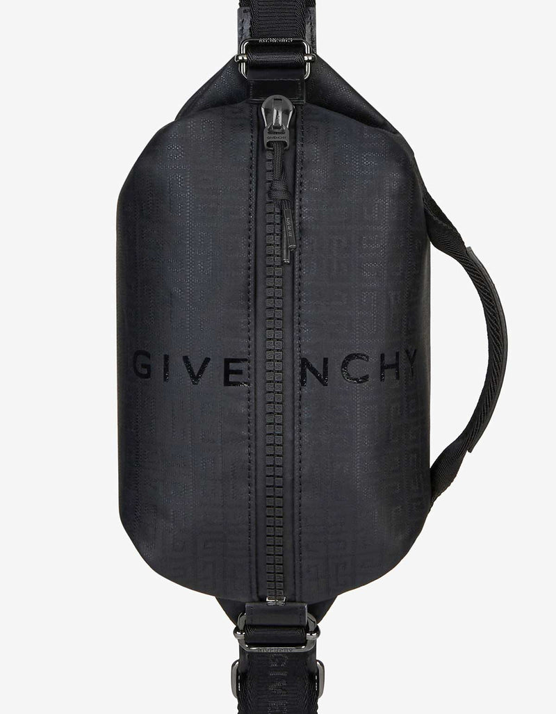 Givenchy Black G-Zip 4G Crossbody Bag