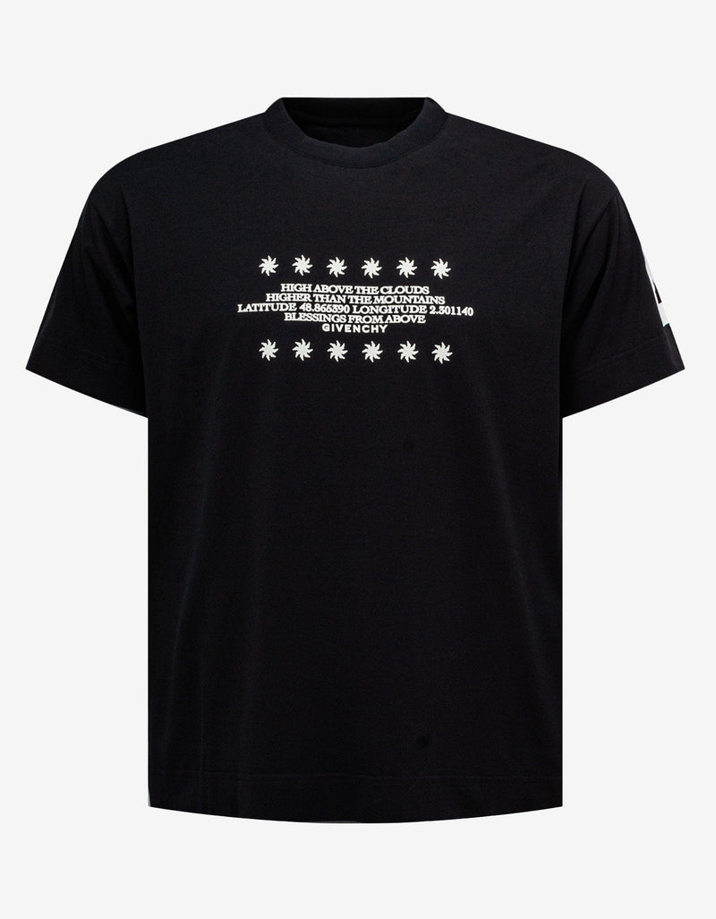 Givenchy Black Graphic T-Shirt