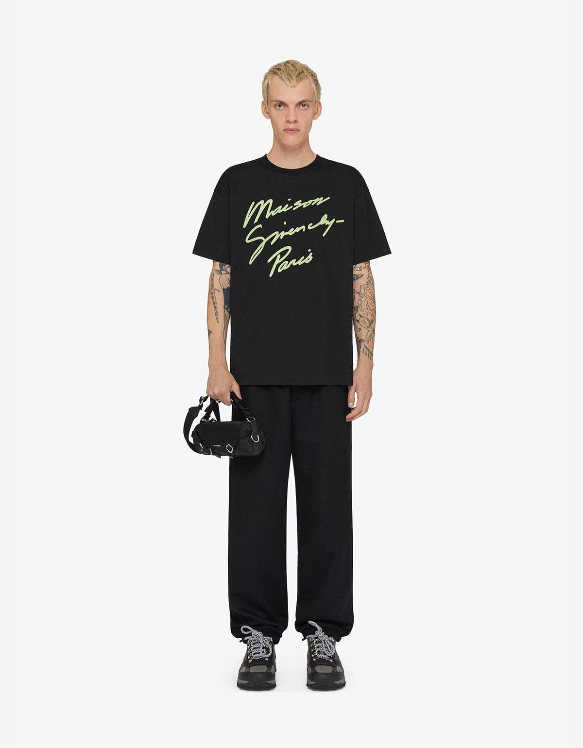 Givenchy Black Maison Givenchy Print T-Shirt – Zoo Fashions