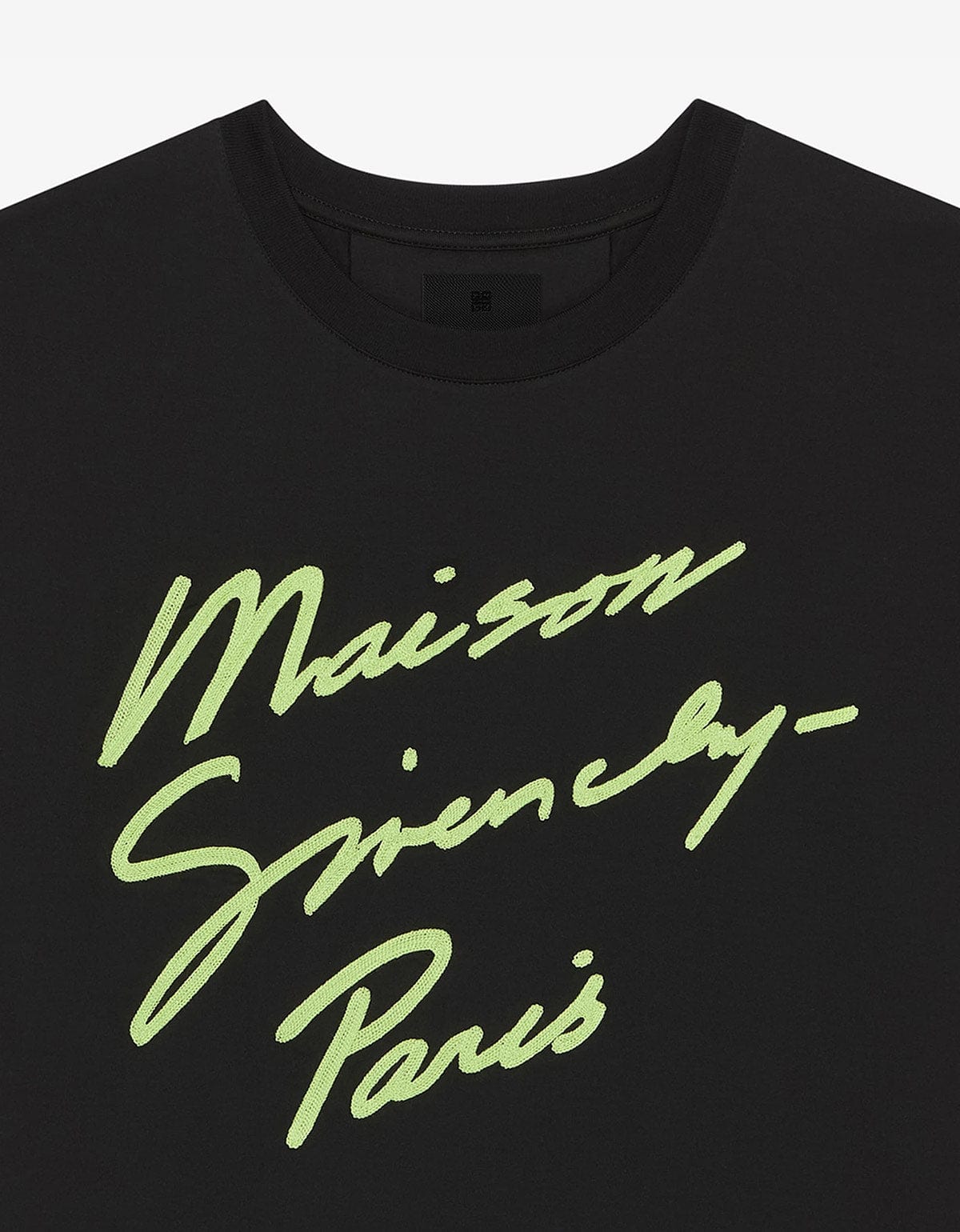 Givenchy Black Maison Givenchy Print T-Shirt – Zoo Fashions