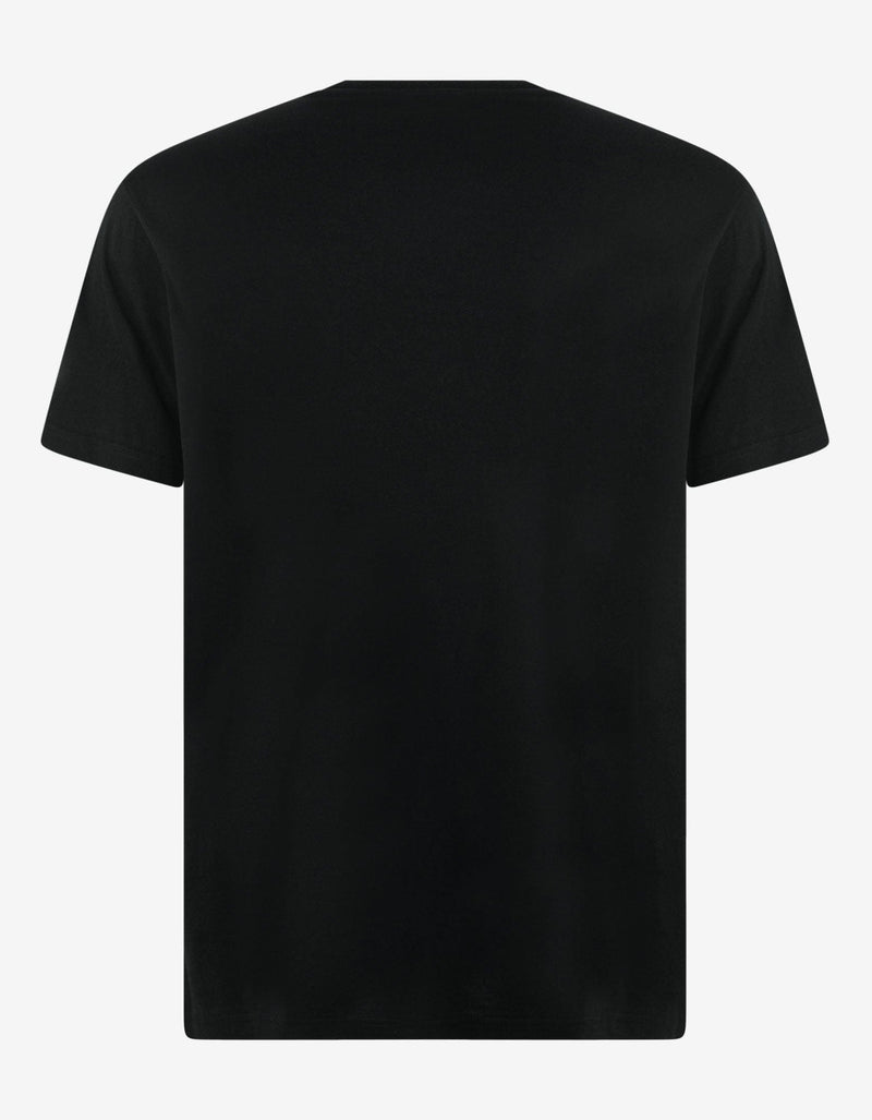 Givenchy Black Metallic Logo T-Shirt