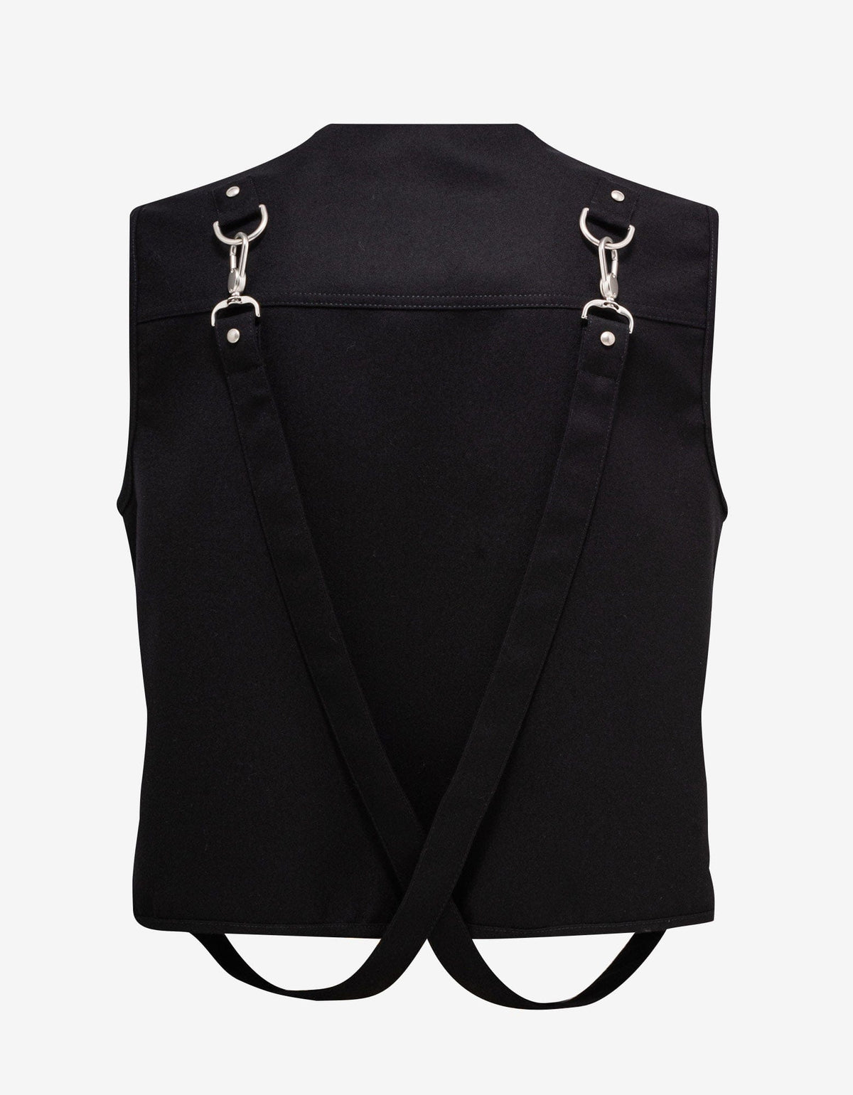 Givenchy Black Multi-Pocket Waistcoat