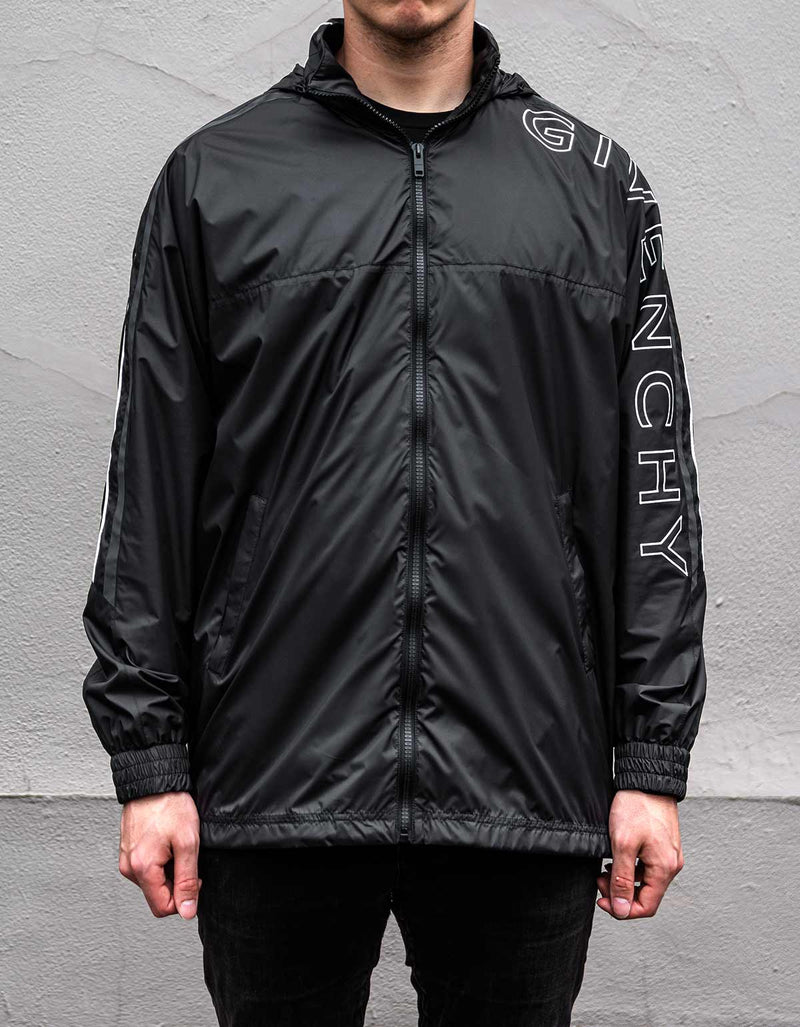 Givenchy Black Nylon Jogger Jacket