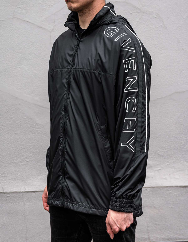 Givenchy Black Nylon Jogger Jacket