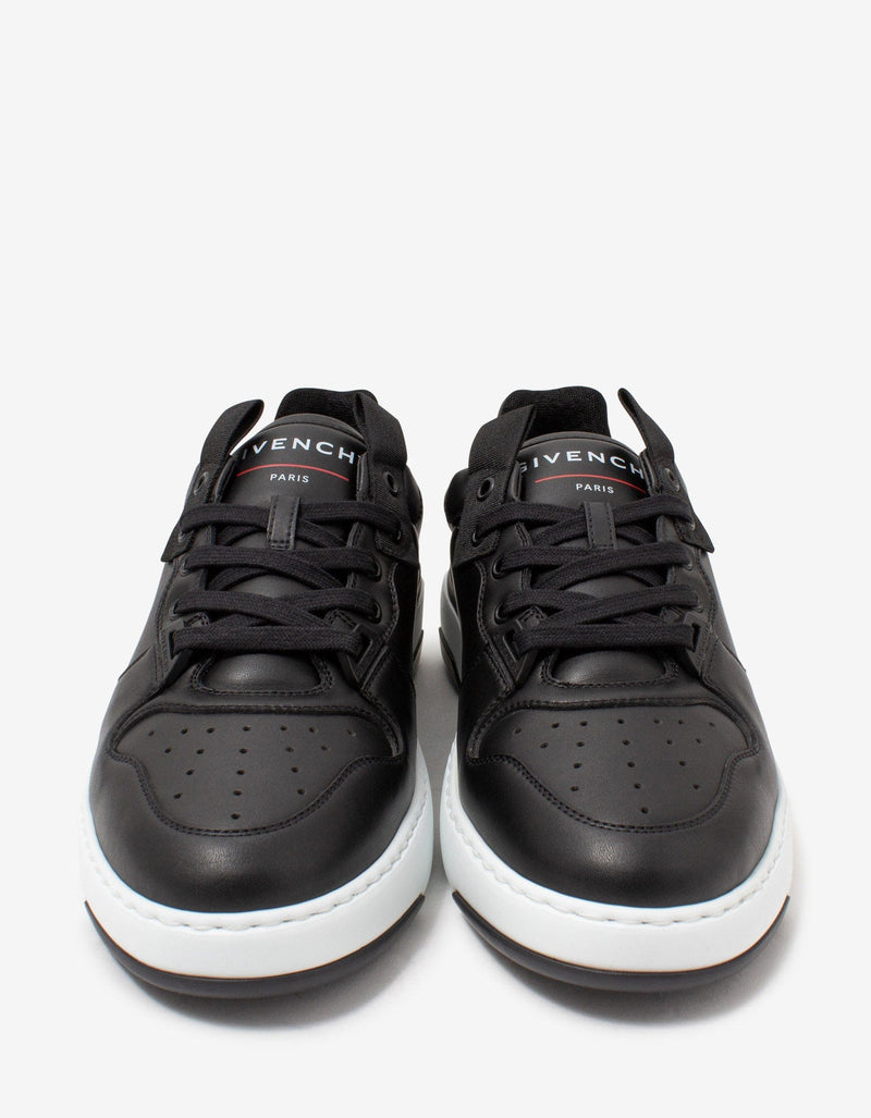 Givenchy Black & Red Wing Low Trainers