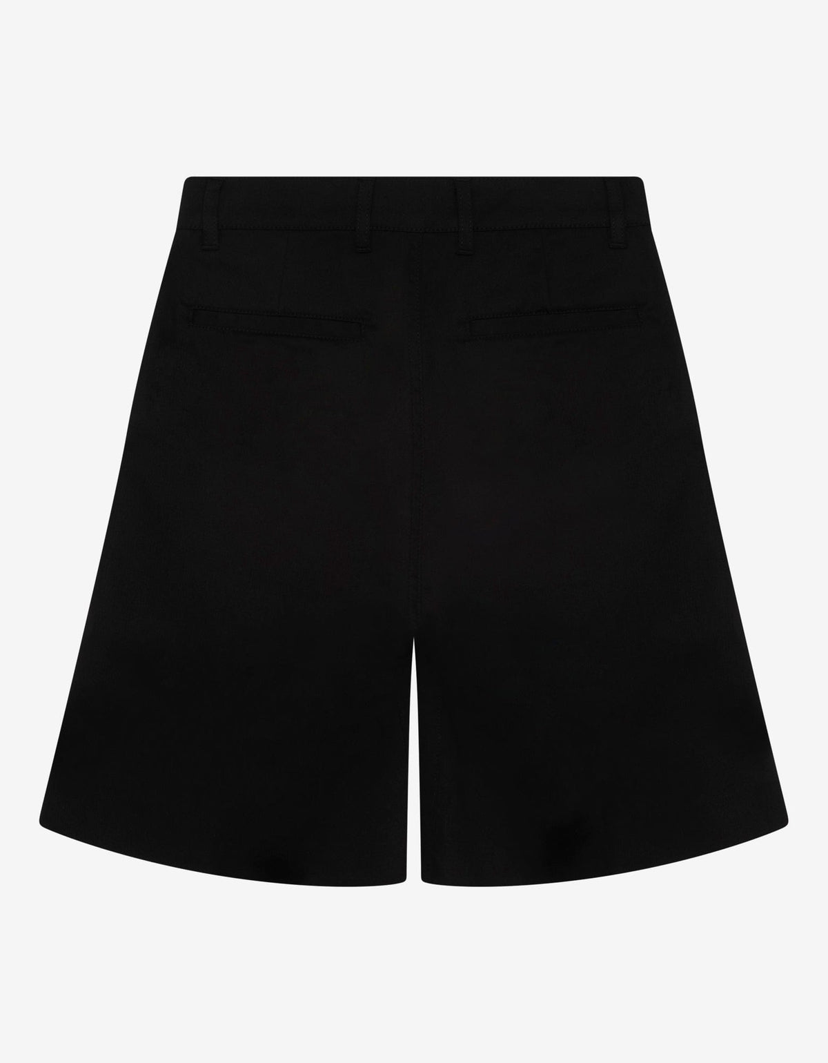 Givenchy Black Side Logo Chino Shorts
