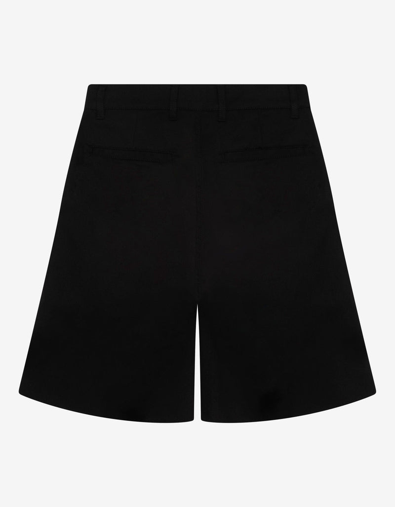 Givenchy Black Side Logo Chino Shorts