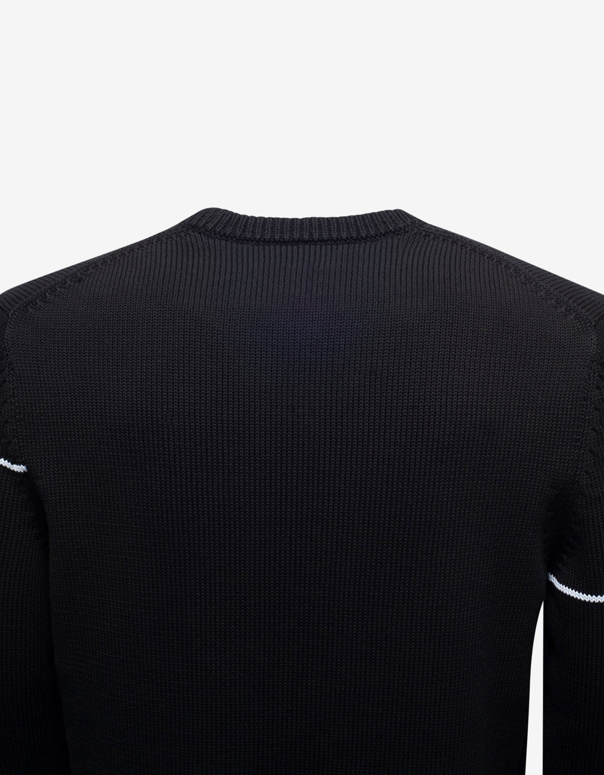 Givenchy Black Split Logo Sweater
