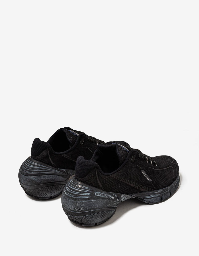 Givenchy Black TK-MX Runner Suede Trainers