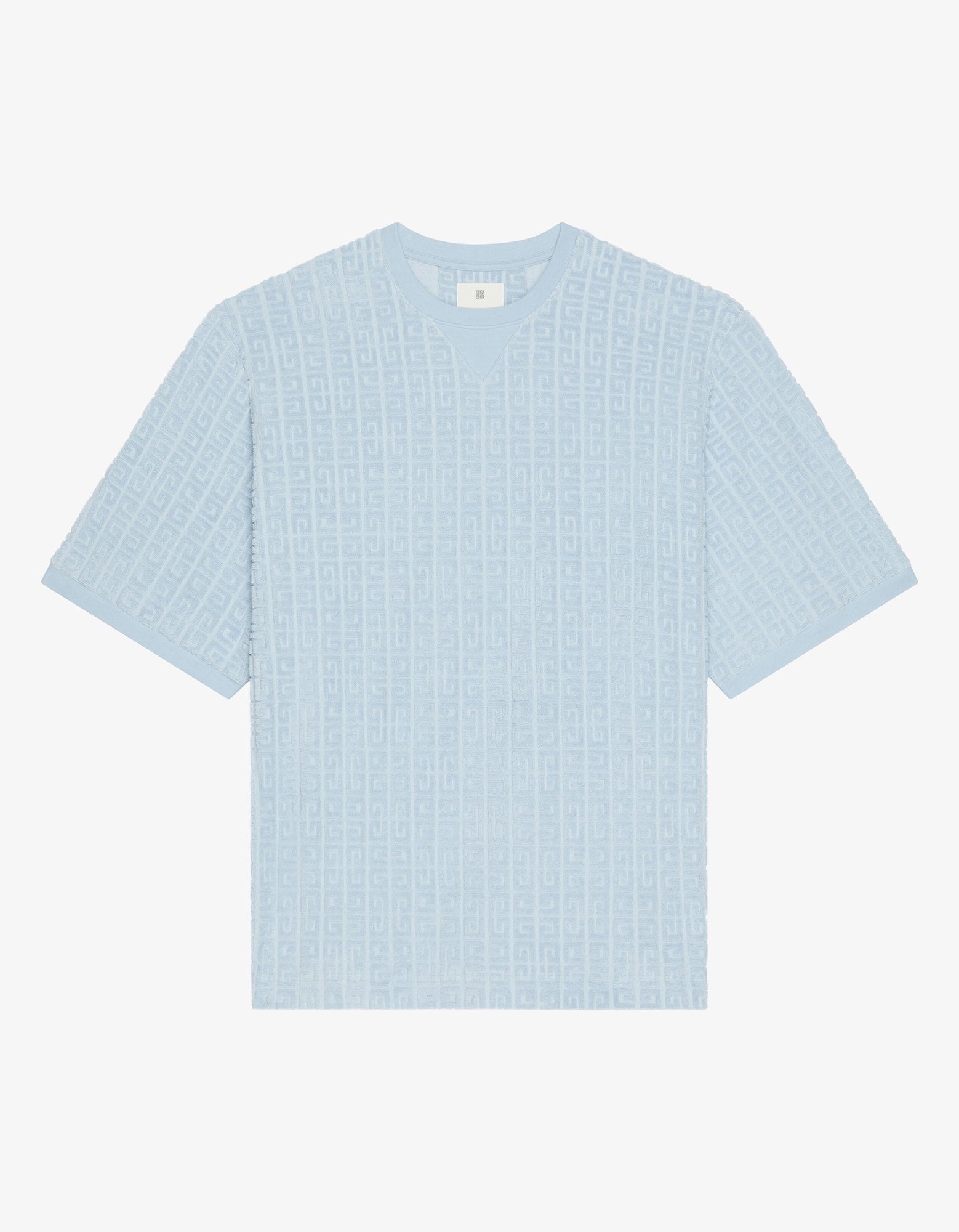 Givenchy Blue 4G Towelling T-Shirt S Blue