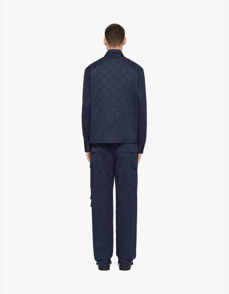 Givenchy Blue Monogram 72 Shirt